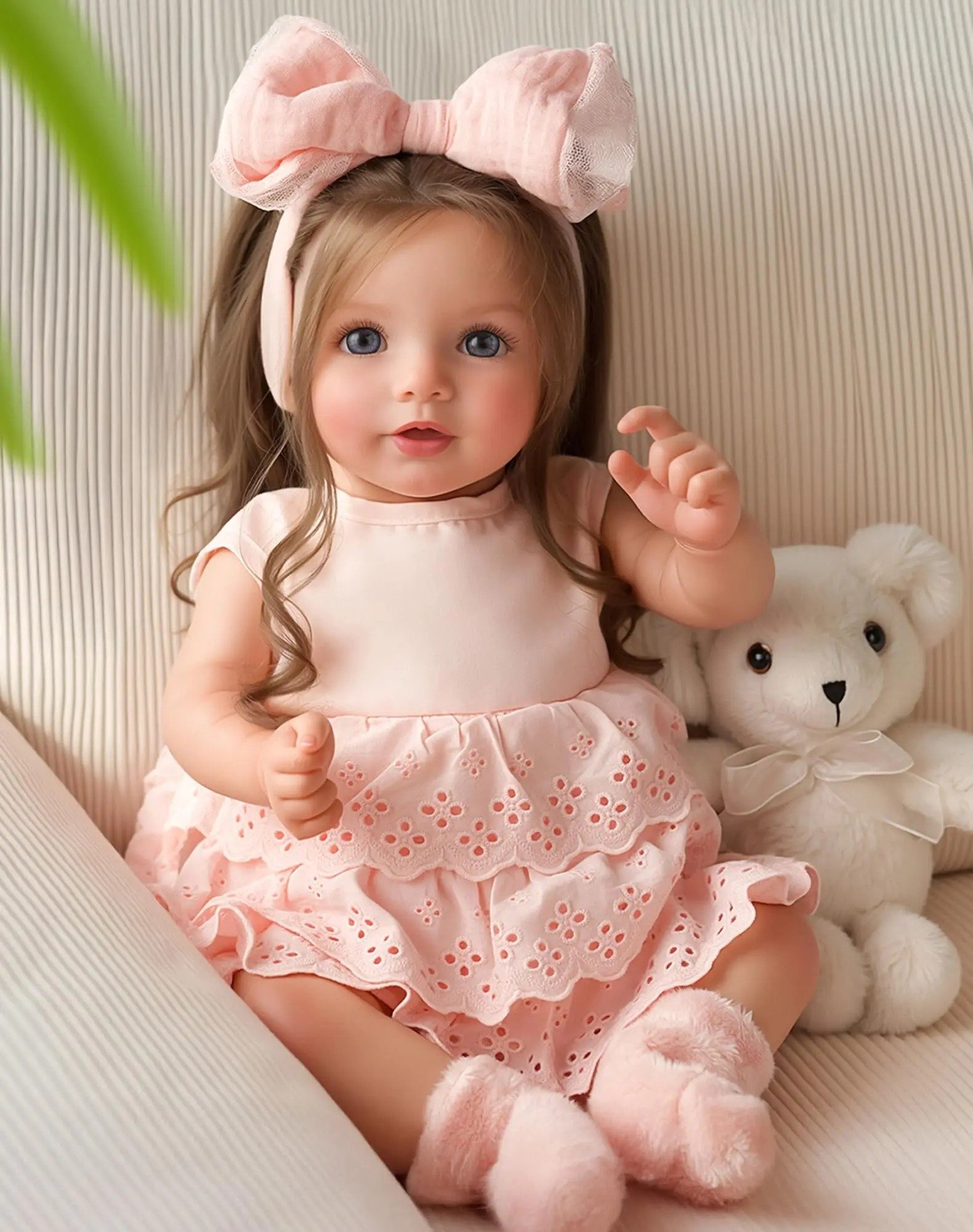 Lifelike reborn baby doll