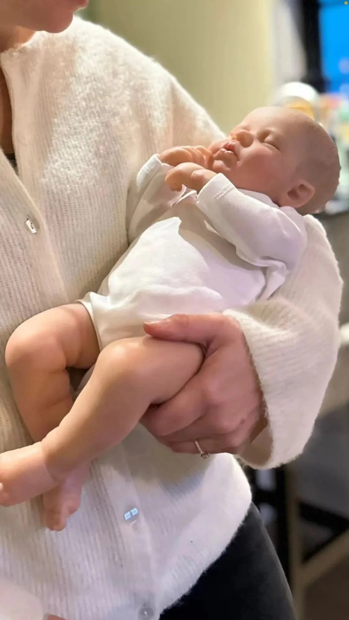 loulou — sleeping newborn reborn doll | 50cm lifelike silicone baby loulou — sleeping newborn reborn doll | 50cm lifelike silicone baby
